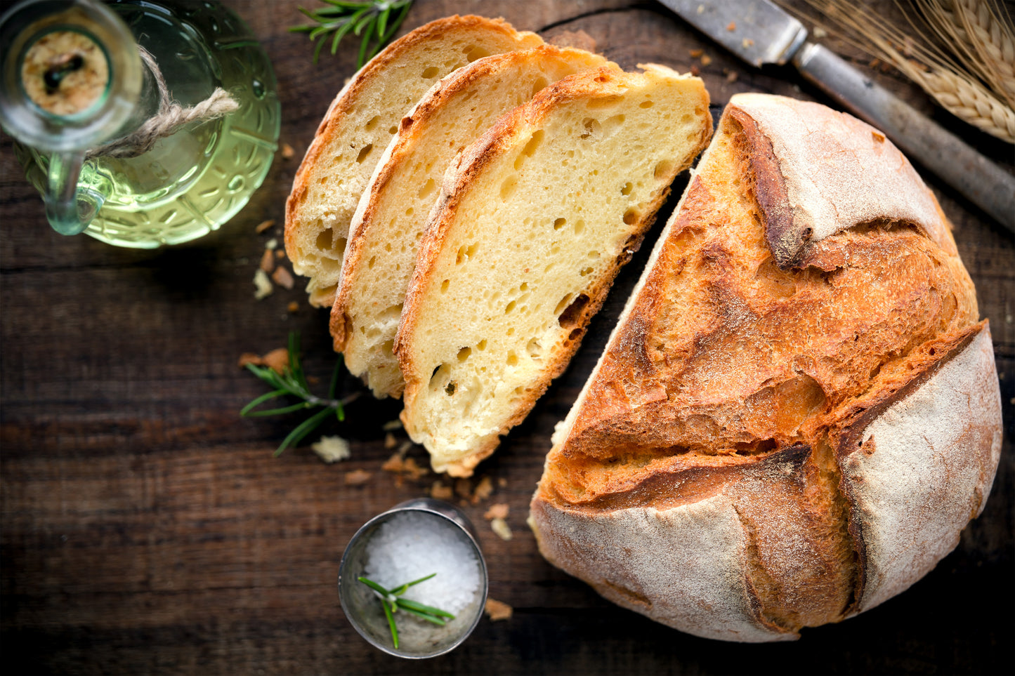Garlic Rosemary Sourdough Loaf image 0